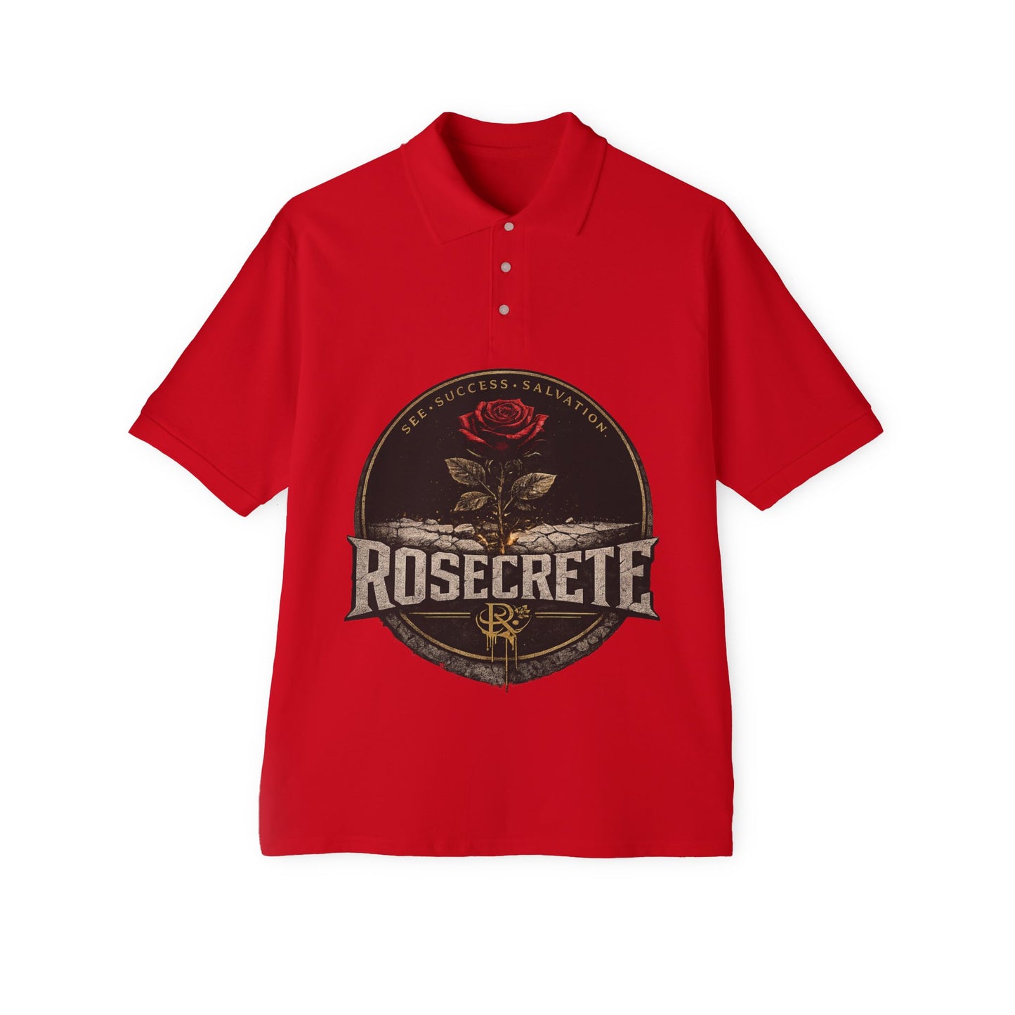 S.I.A.H Rosecrete Polo Tee