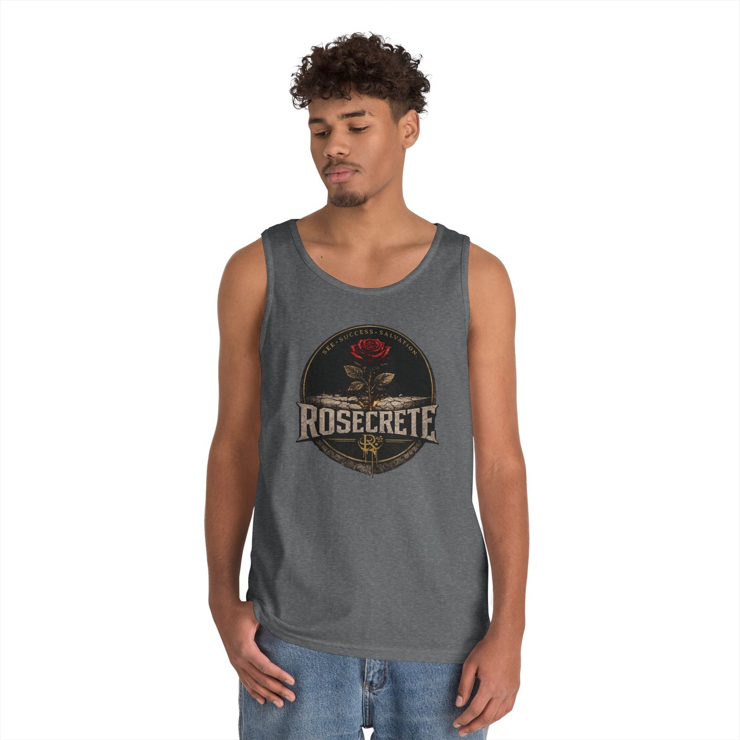 S.I.A.H Rosecrete Tank Top