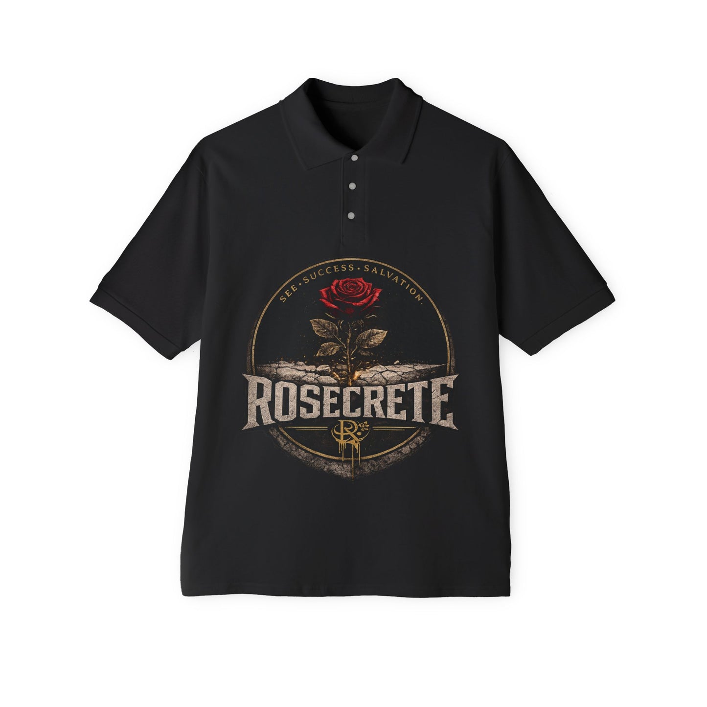 S.I.A.H Rosecrete Polo Tee