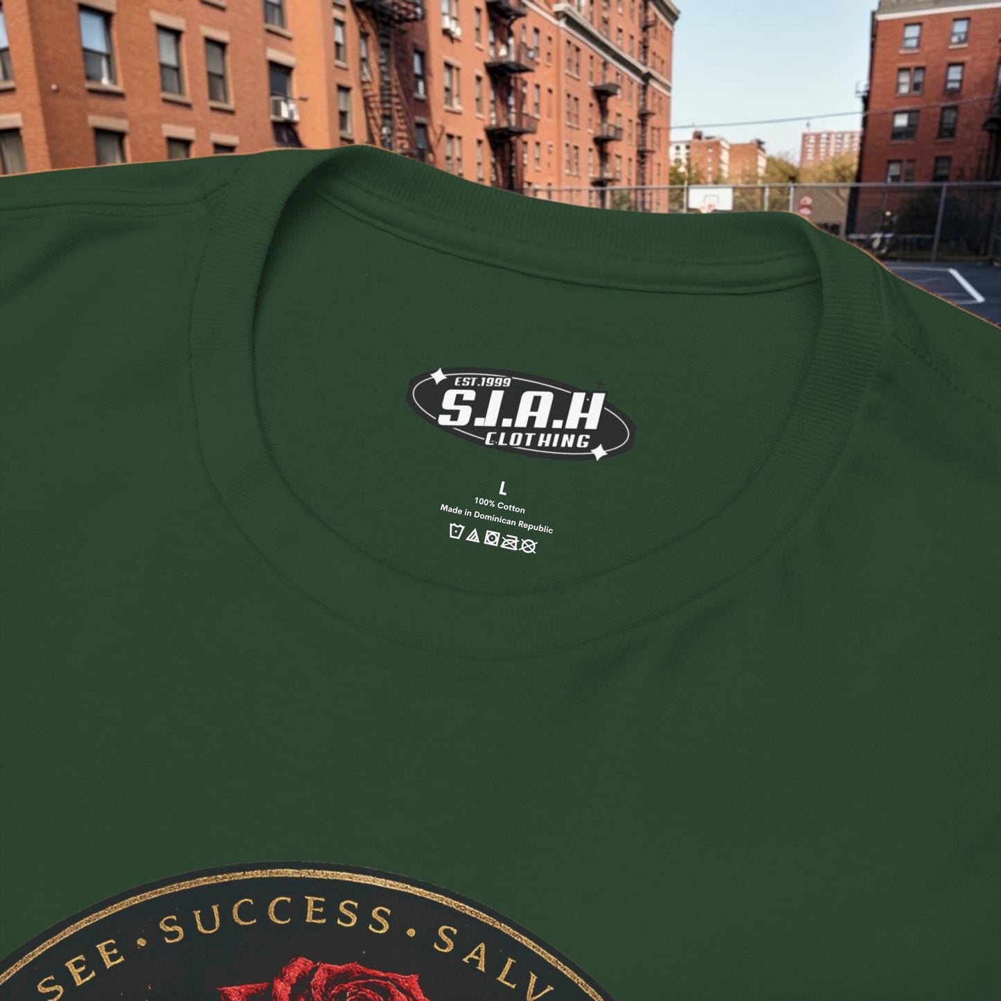 S.I.A.H Rosecrete Heavy Cotton Tee
