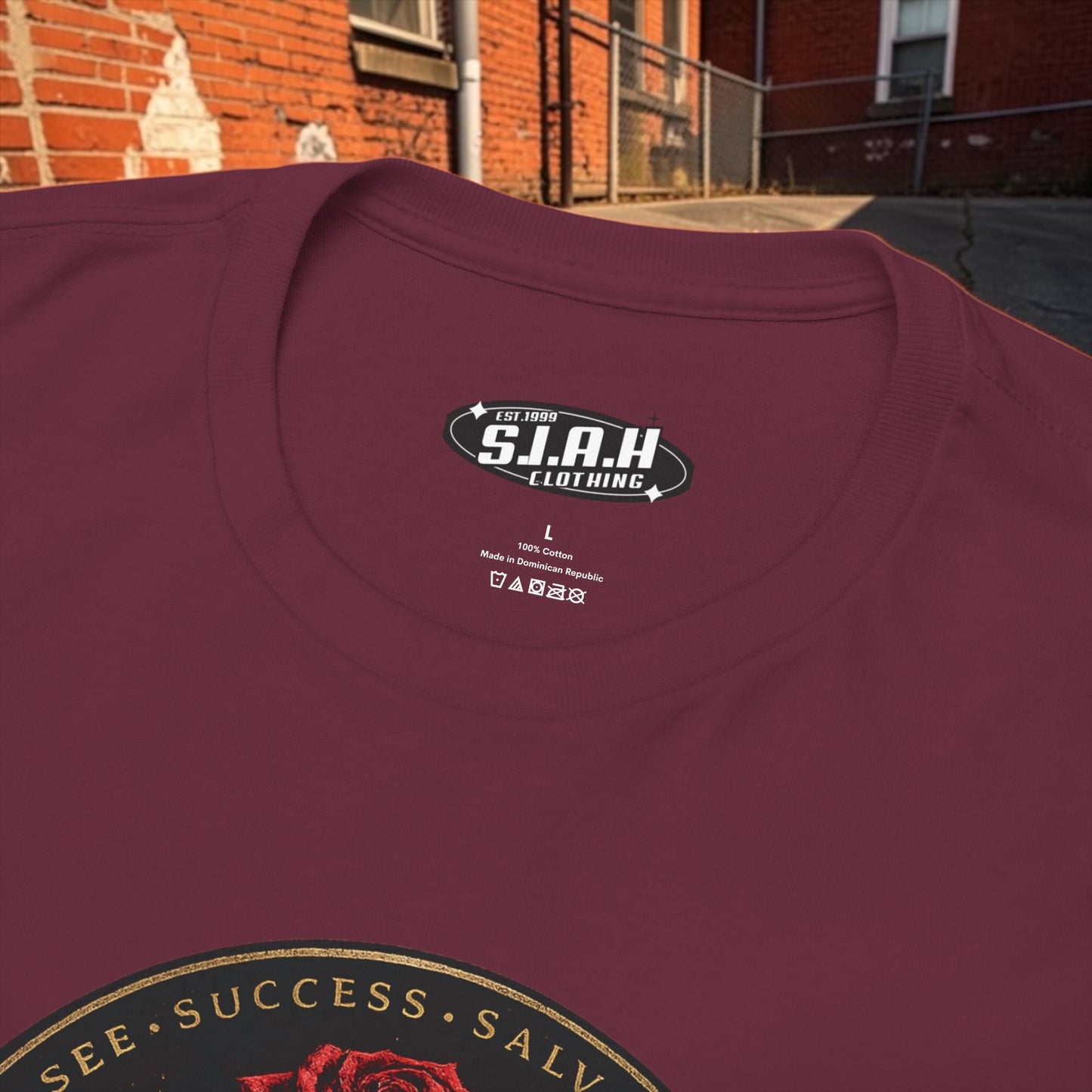 S.I.A.H Rosecrete Heavy Cotton Tee