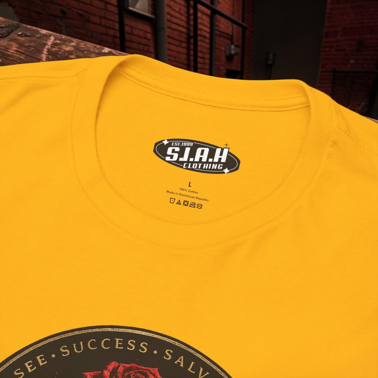 S.I.A.H Rosecrete Heavy Cotton Tee