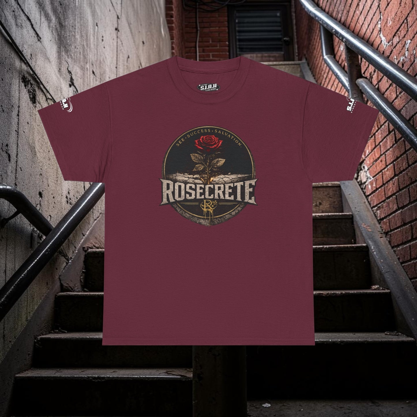 S.I.A.H Rosecrete Heavy Cotton Tee