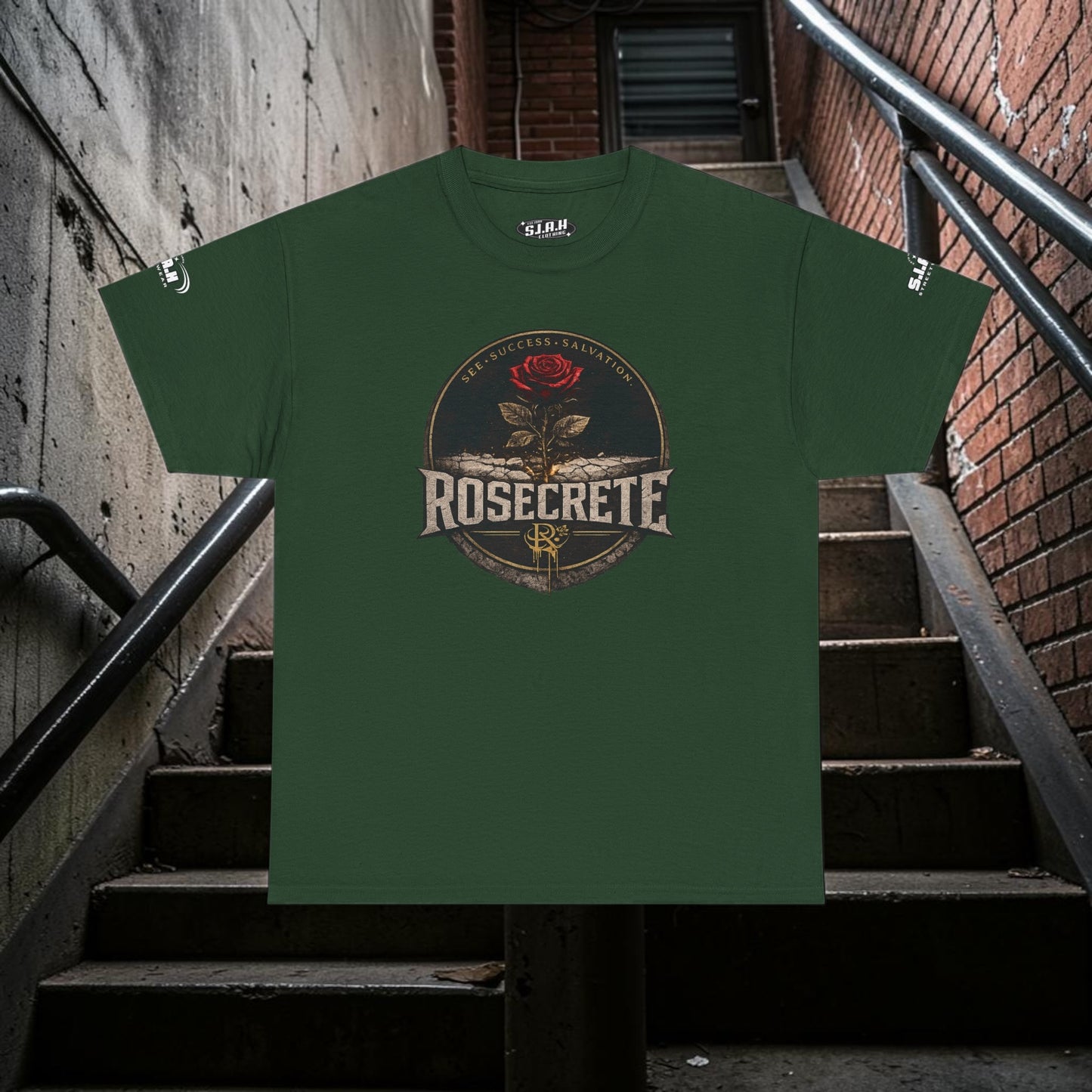 S.I.A.H Rosecrete Heavy Cotton Tee