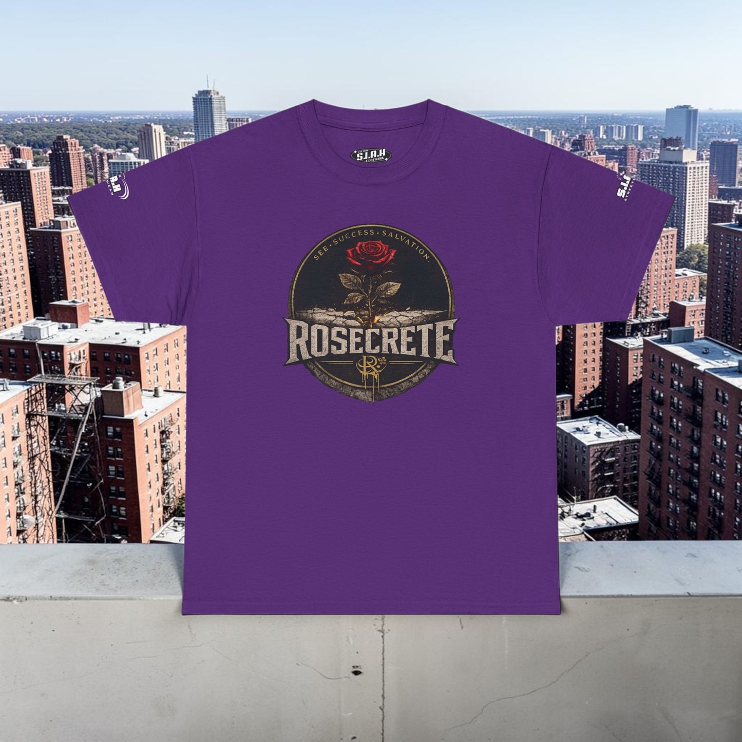 S.I.A.H Rosecrete Heavy Cotton Tee