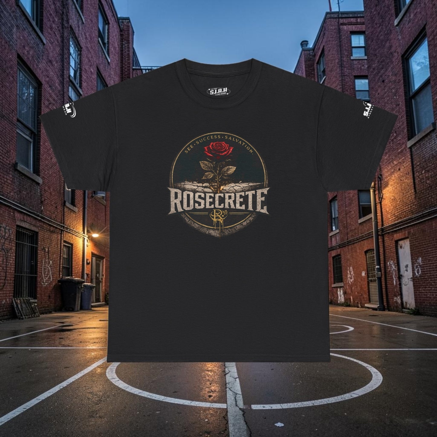 S.I.A.H Rosecrete Heavy Cotton Tee