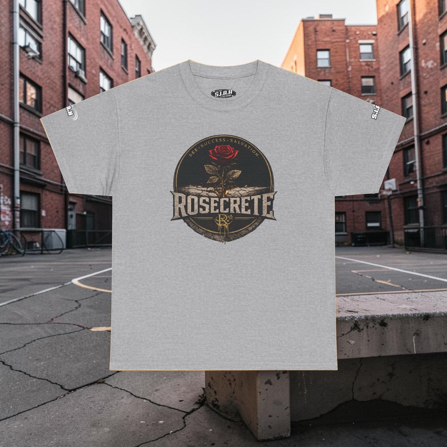 S.I.A.H Rosecrete Heavy Cotton Tee