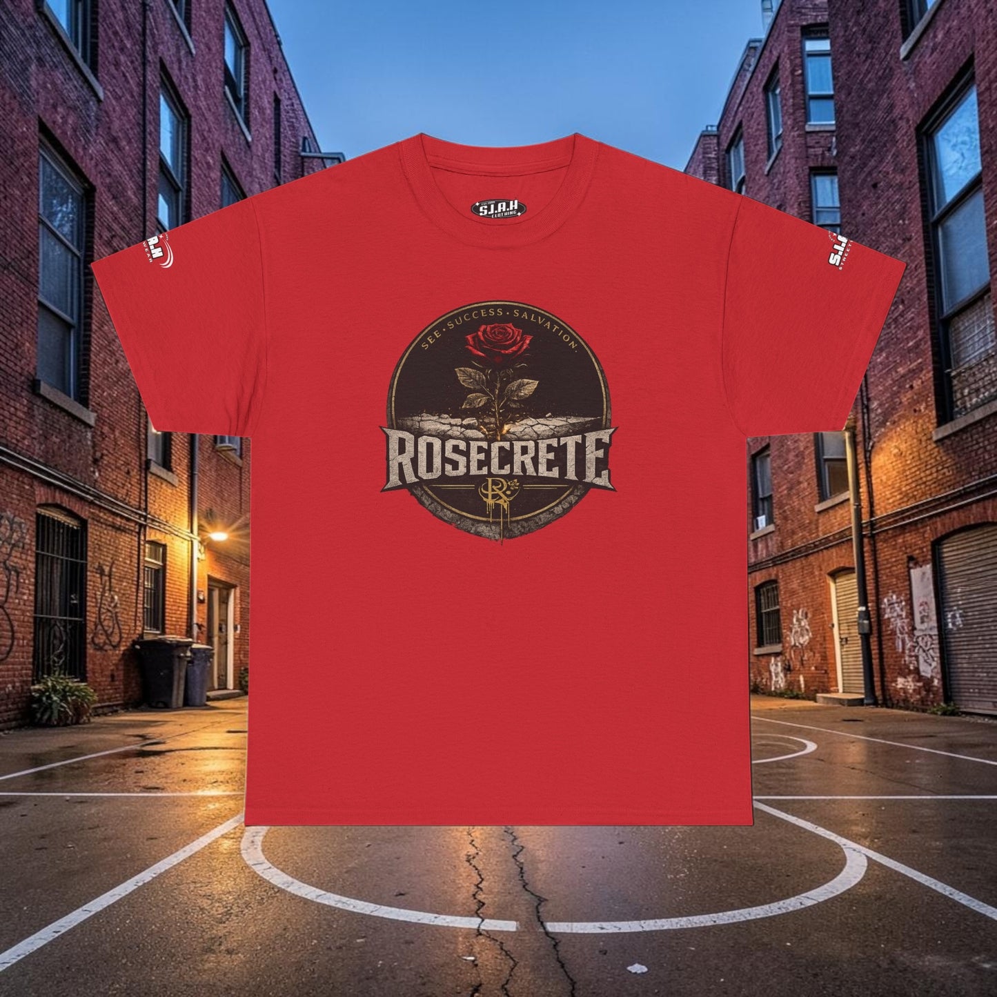 S.I.A.H Rosecrete Heavy Cotton Tee