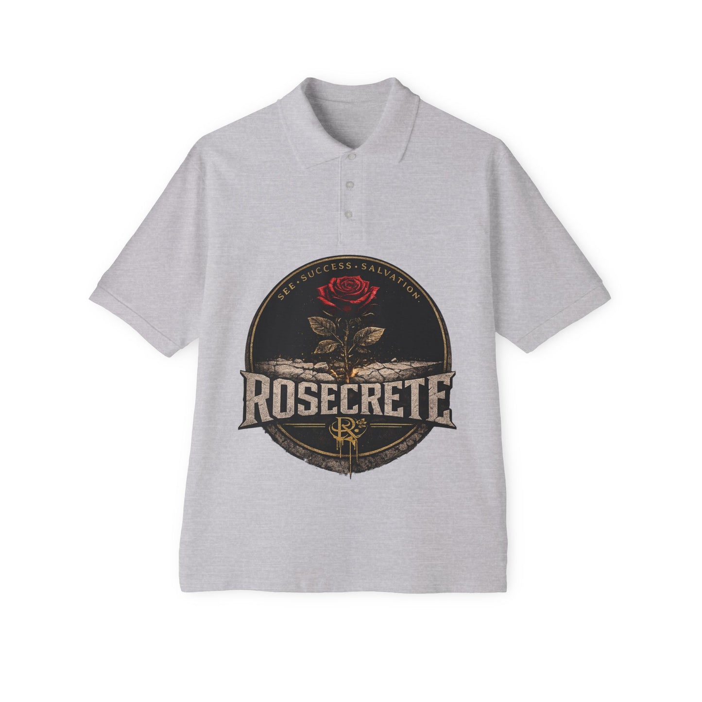 S.I.A.H Rosecrete Polo Tee