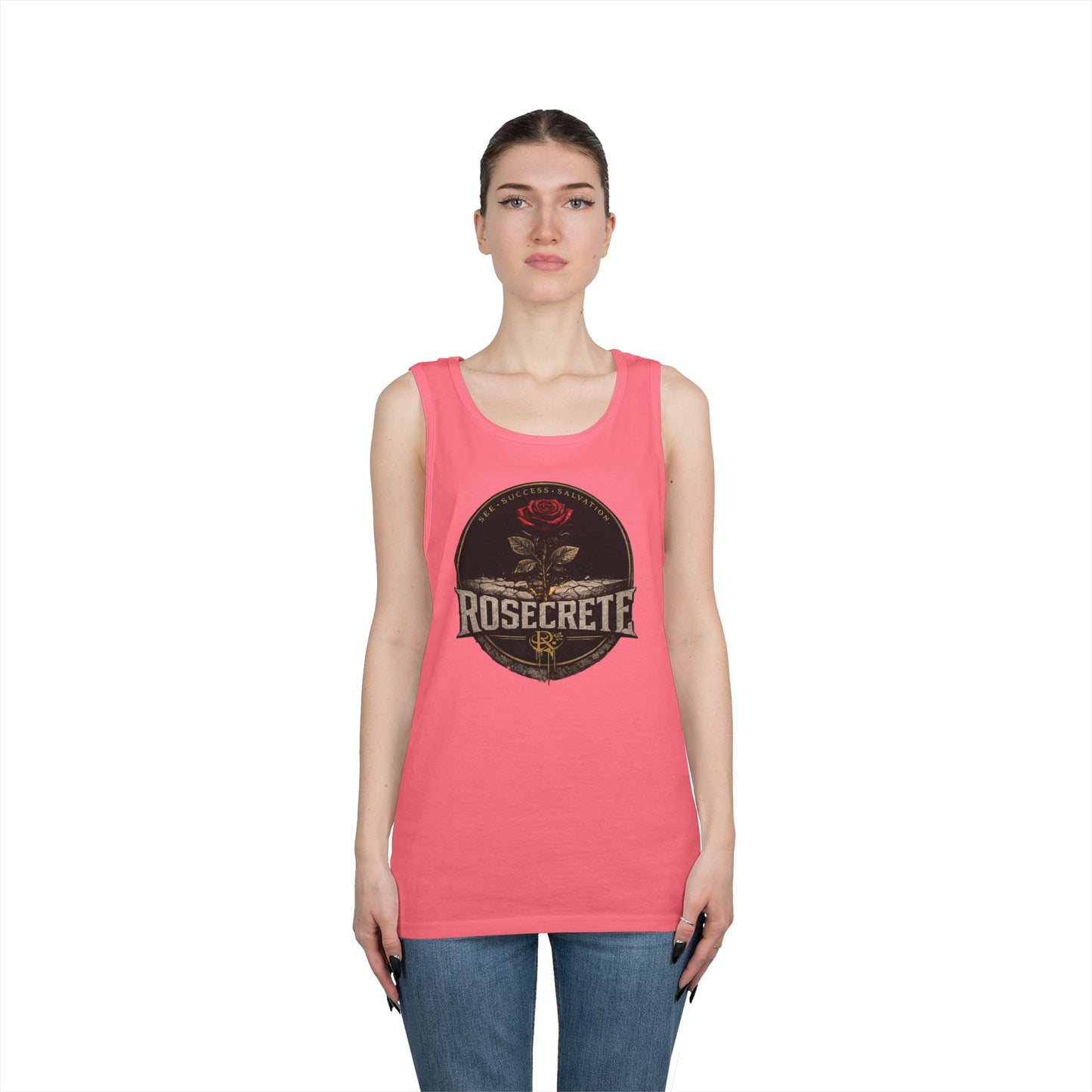 S.I.A.H Rosecrete Tank Top