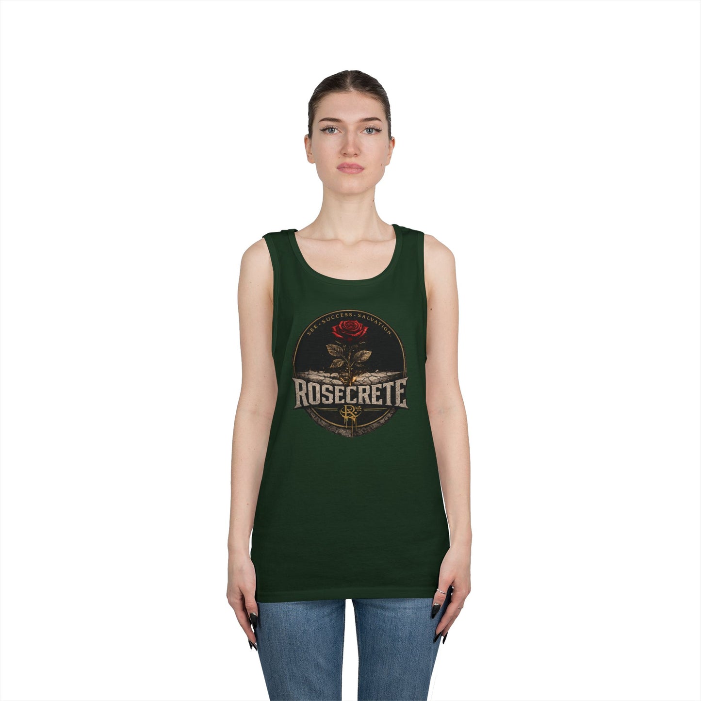 S.I.A.H Rosecrete Tank Top