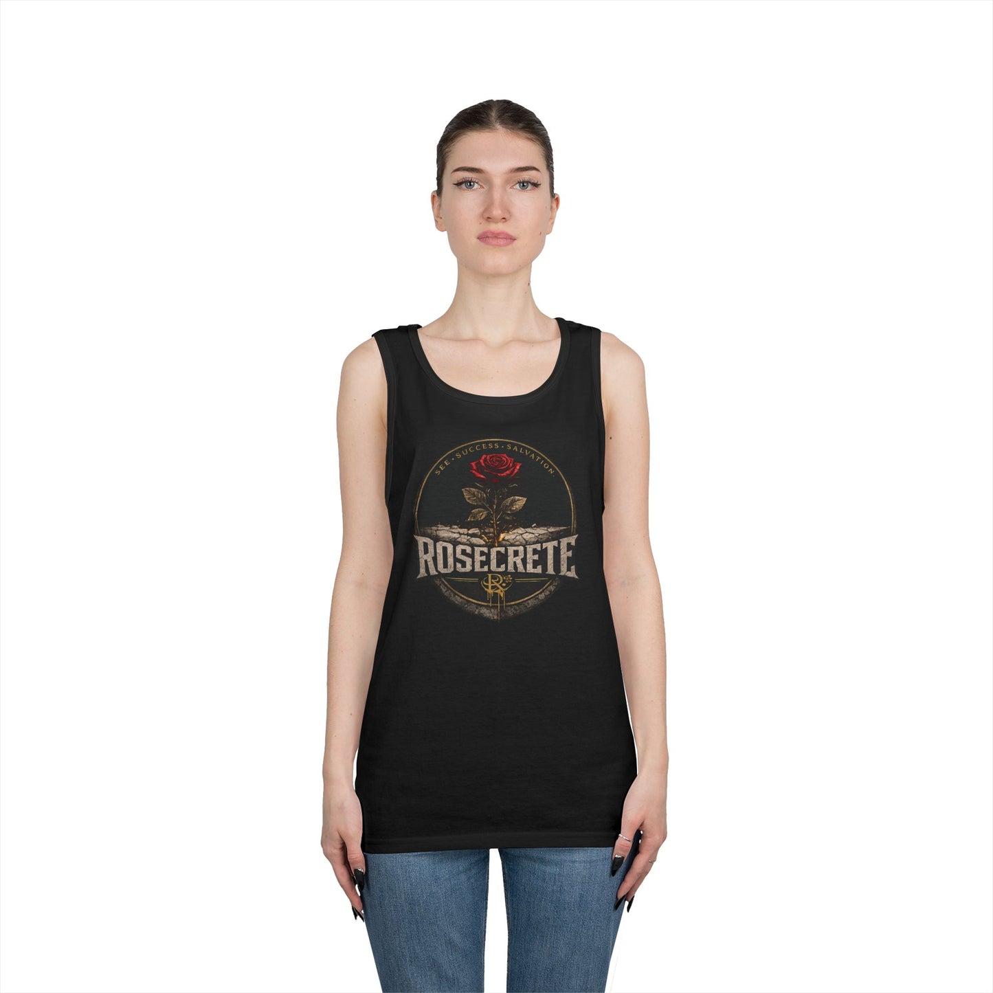 S.I.A.H Rosecrete Tank Top