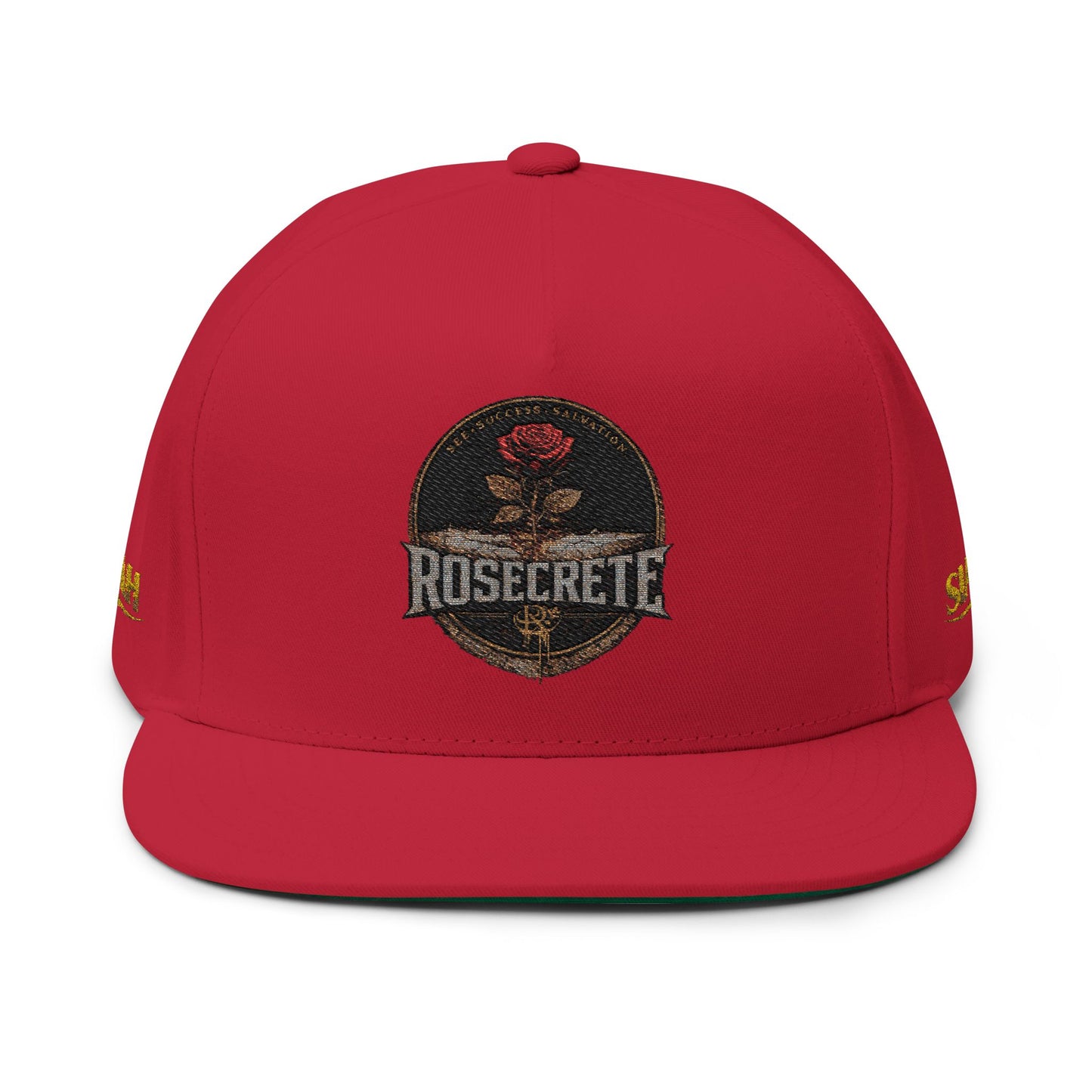 S.I.A.H Rosecrete Flat Brim Cap
