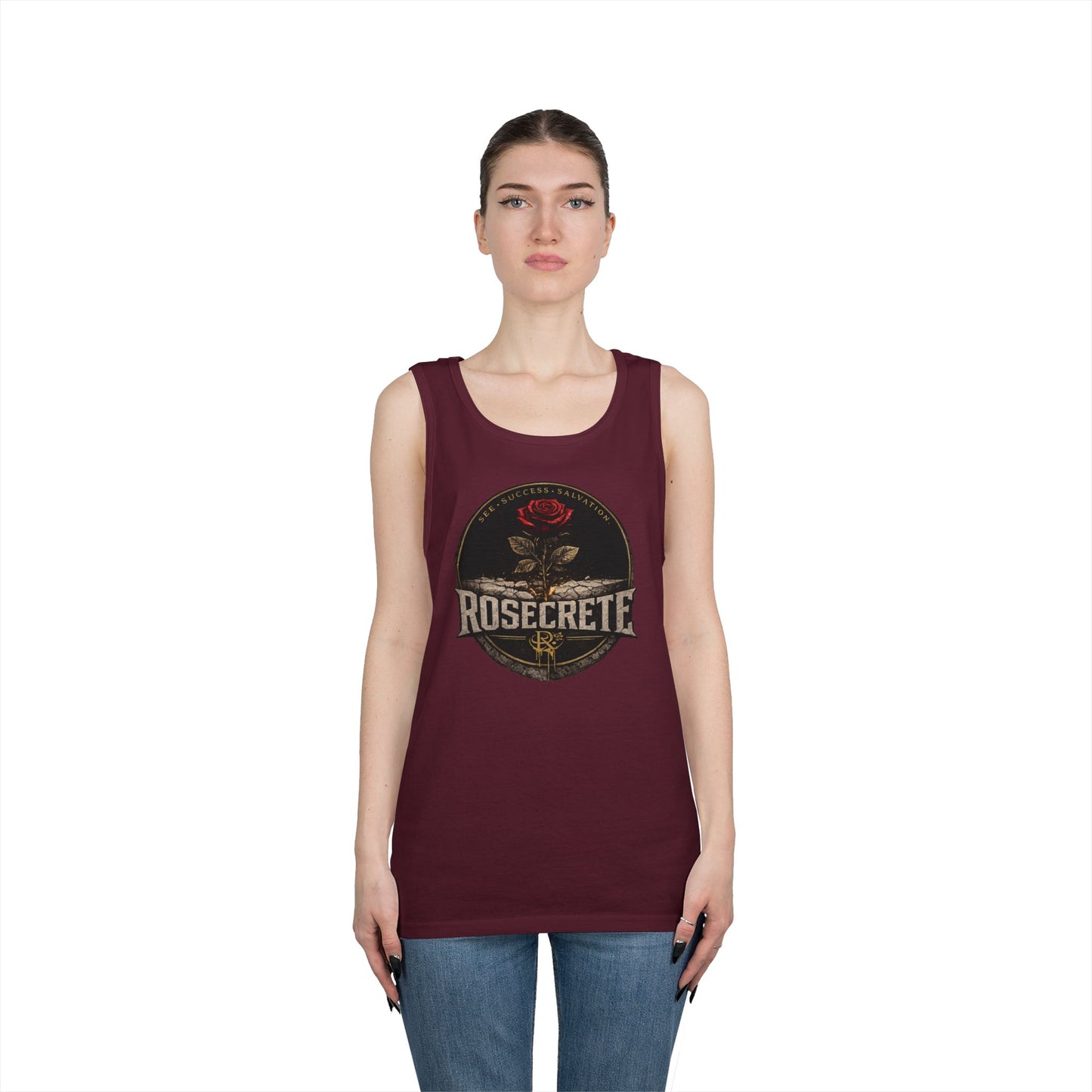 S.I.A.H Rosecrete Tank Top