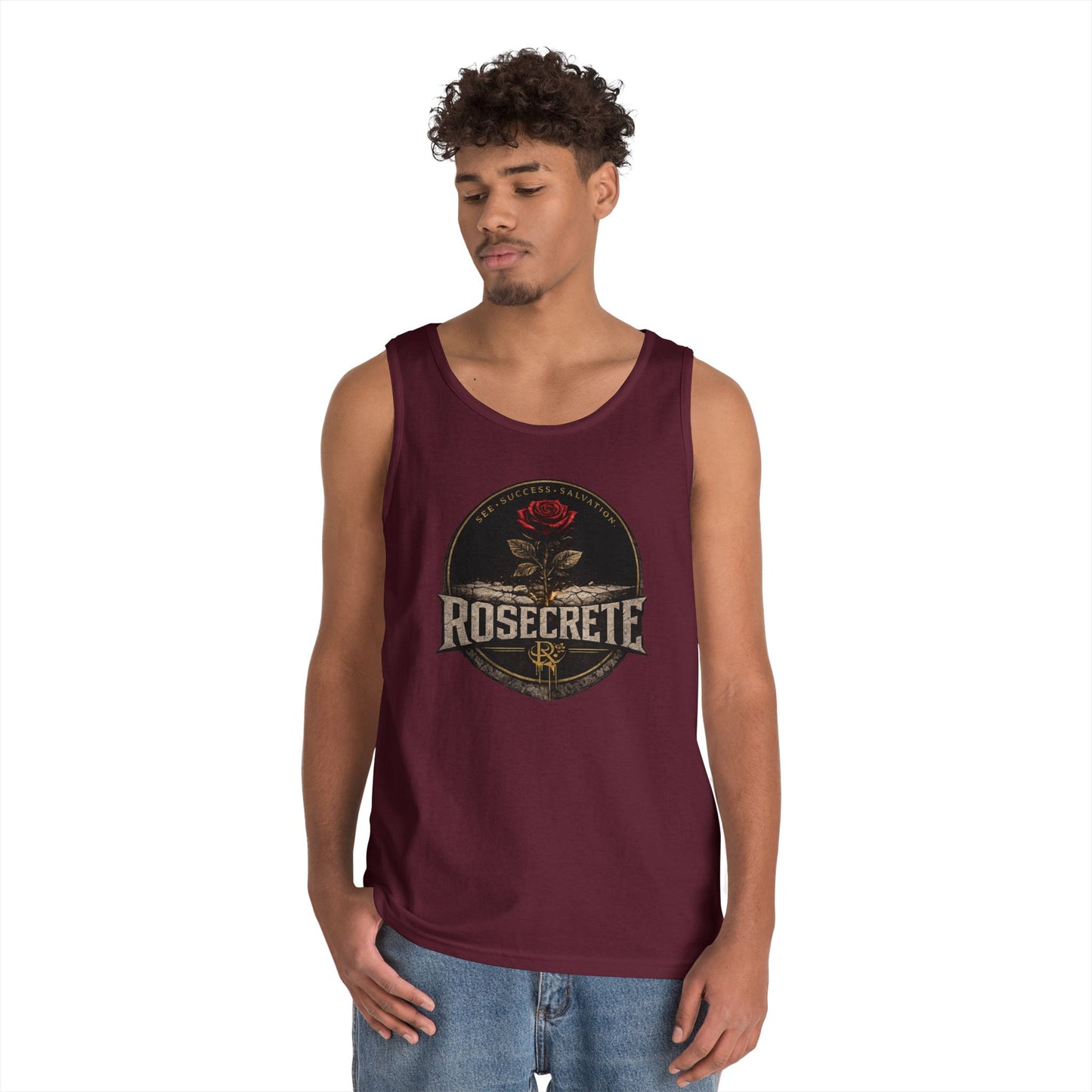 S.I.A.H Rosecrete Tank Top